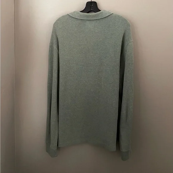 Ralph Lauren Quarter Zip Sage Green - Picture 5 of 6